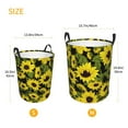 thumbnail image 5 of Daiia sunflowers In Vintage Laundry Hamper With Handles Large Storage Basket/Toy Organizer/Dirty Clothes Collapsible Waterproof For College Dorms, Bedroom,Bathroom, 5 of 8