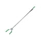 thumbnail image 3 of Pinza de agarre para basura, ayuda para alcanzar objetos, acero inoxidable, multiusos y conveniente. Verde, 3 of 9