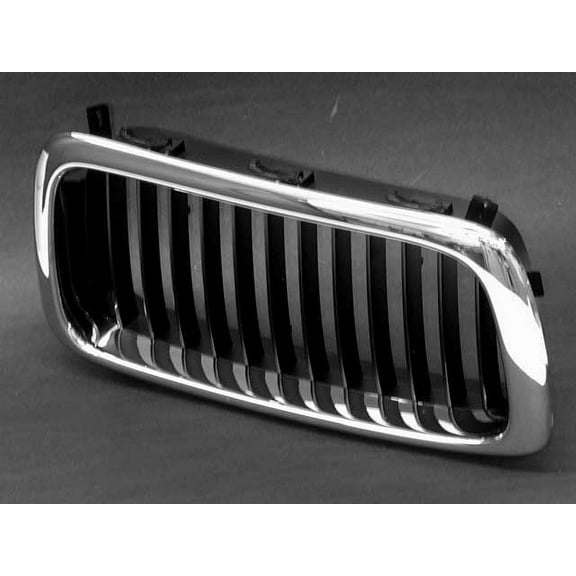 Front Right Grille - Compatible with 1995 - 1999 BMW 740iL 1996 1997 1998