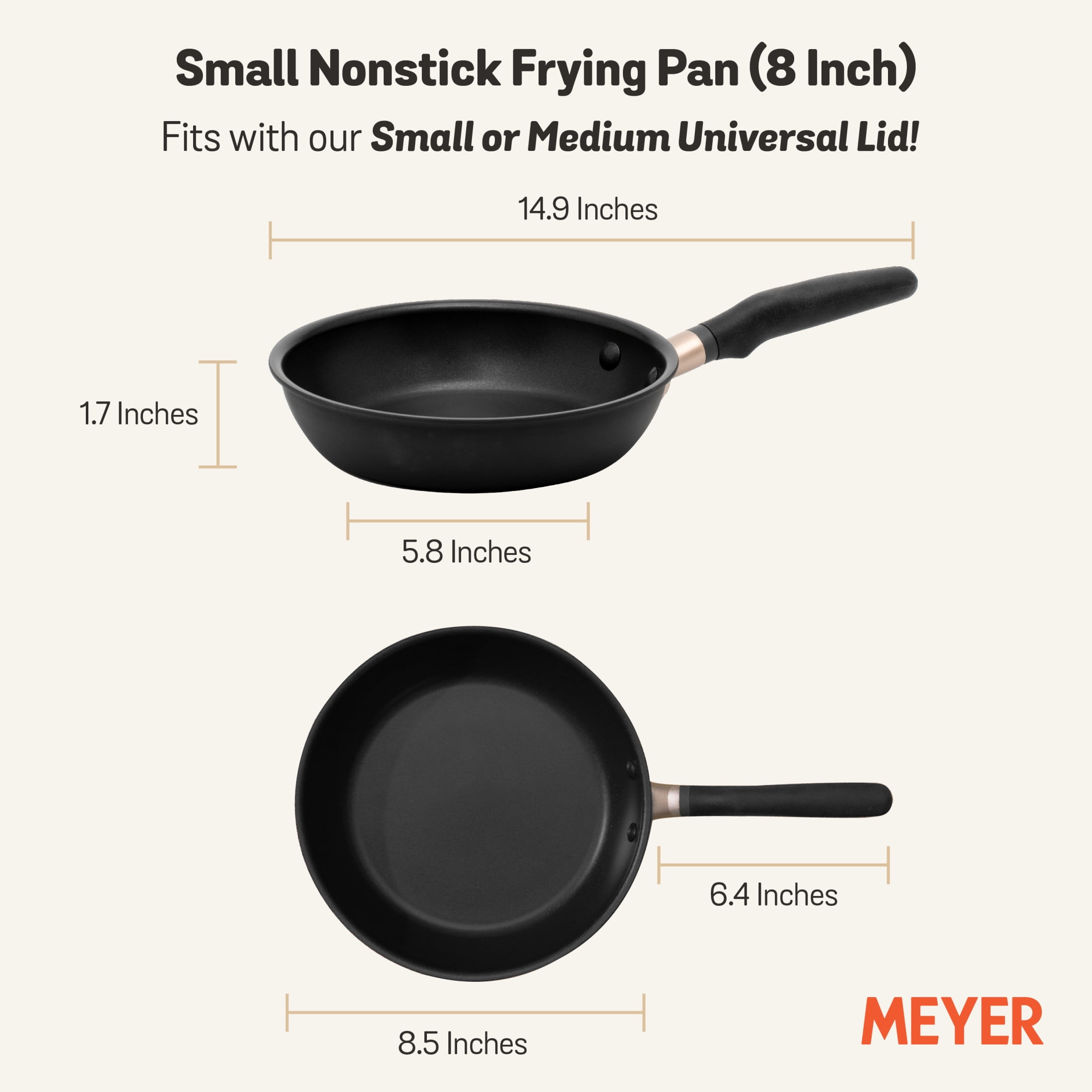 Meyer Commercialware 8 Nonstick Frying Pan