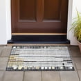 thumbnail image 3 of Dalyn Rugs Machine Washable Indoor/Outdoor Chantille ACN2189 Black 1'8" x 2'6" Rug, 3 of 7