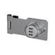 thumbnail image 2 of Cerradura de código para puerta de gabinete, cerradura de refrigerador con perforación, cerradura antirrobo para cajón, cerradura de gabinete de doble apertura, cerradura de archivador de hierro, cerr, 2 of 2