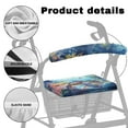 thumbnail image 5 of HELLHERO Rollator Walker Seat Back Covers Rollator Seat Covers Improved Comfort Easy to Install Machine Washable for Seniors Men Women, 5 of 7
