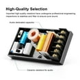 thumbnail image 3 of 2 Way Speaker Crossover Woofer Tweeter Car Stereo Modification Bass Treble Divider Frequency Hifi Subwoofer ,Easy to Use, 3 of 5