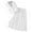 #0185-White, variant on Big Girls Fashion Suit Set Lapel Sparkle Top Solid Pleated Skirt 2 Piece Outfit Elegant Casual Wear for School Party Holiday Special Occasions