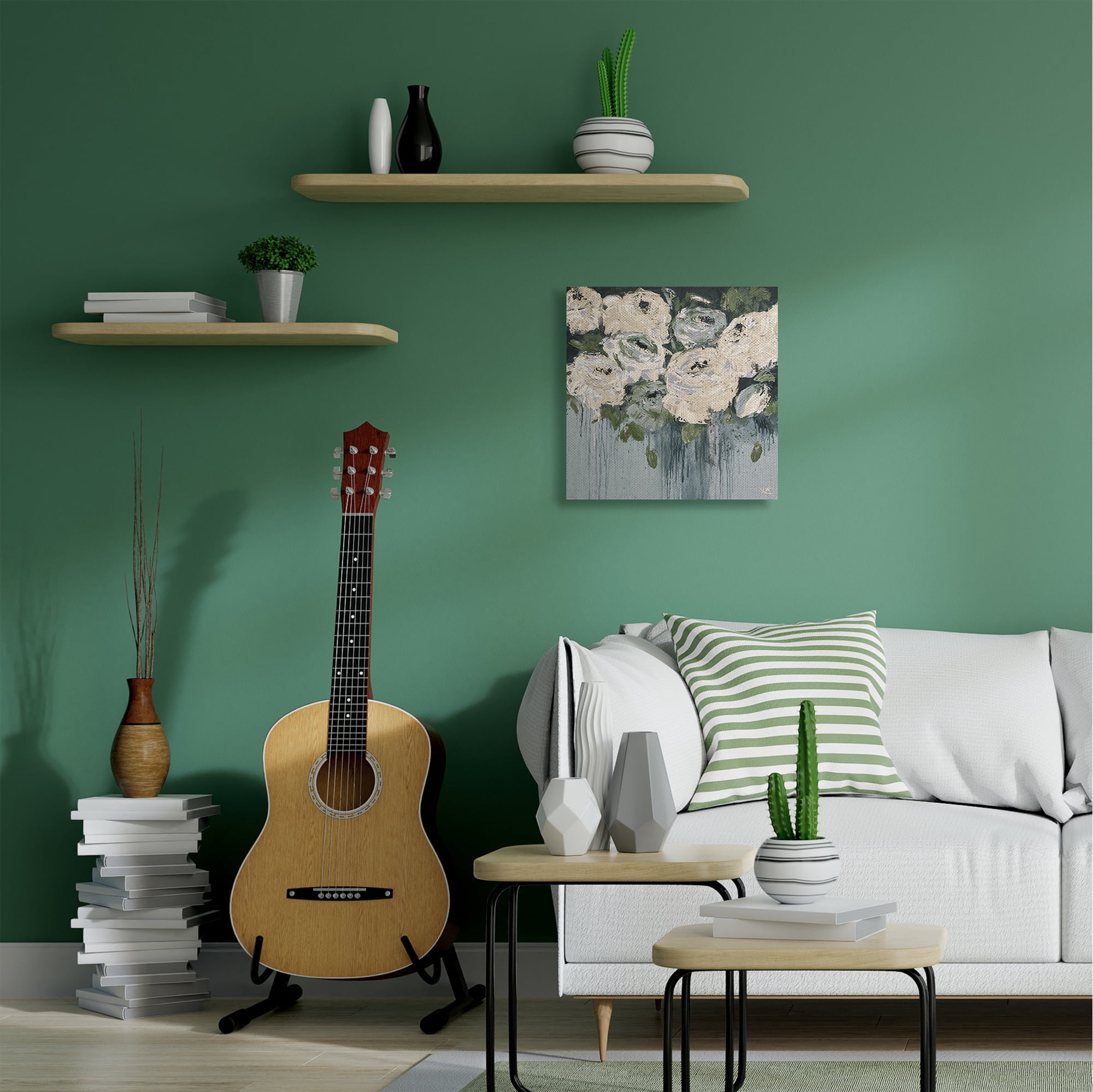 Stupell Home Decor Framed Canvas Art Print, 24" x 1.5"