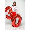 thumbnail image 4 of Globo número 40 pulgadas rojo para fiesta de cumpleaños, 4 of 6