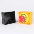 thumbnail image 4 of Red Sign Emergency Stop Push Button Sturdy Plastic E-Stop Push Button for Indoor and Outdoor Electrical, 4 of 5