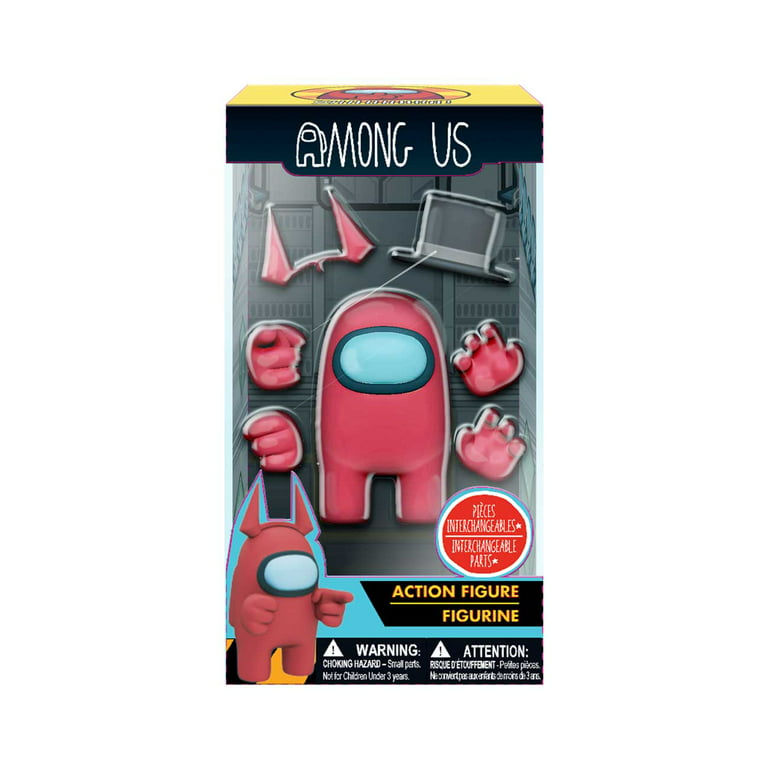  Among Us Action Figures Series 3 - Pack of 8 Collectible  Figurines - Official Among Us Toys for Boys & Girls - Collect All Crewmates  from The Among Us Video Game 