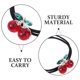 thumbnail image 3 of unbranded Accesorios Para El Con Adornos De Cereza De Cristal Estilo Para Mujer, 3 of 8