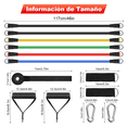 thumbnail image 2 of Bandas De Resistencia Gimnasio Ligas Ejercicio Yoga Fitness, 2 of 6
