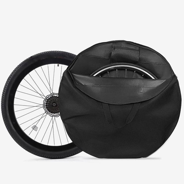 Estuche para rueda de bicicleta,Bolsa de almacenamiento para ruedas de bicicleta para bicicletas de carretera y montaña,Estuche de viaje impermeable y antipolvo para ruedas de bicicleta,Funda