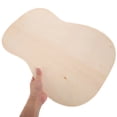 thumbnail image 3 of RUNROTOO 2Set Gourd Type Wood Guitar Pannel Khaki For Build Your Own Guitar Kit Luthier Workshops, 3 of 8