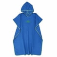 thumbnail image 1 of Hooded Poncho Unisex Beach Changing Robeblue, 1 of 2