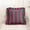A, variant on Striped Square Ruffled Edge Decorative Pillow Cover for Sofa and Living Room Home Textile Cushion Case 18x18 Inch