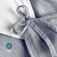 thumbnail image 6 of Bare Home Luxury Duvet Cover and Sham Set - Premium 1800 Collection - Ultra-Soft - Queen, Heather Midnight Blue, 3-Pieces, 6 of 7