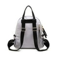 thumbnail image 3 of MKF Collection Women's Greer Nylon Backpack by Mia K. - Black, 3 of 5