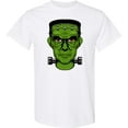 thumbnail image 3 of Inktastic Halloween Frankenstein Head T-Shirt, 3 of 5
