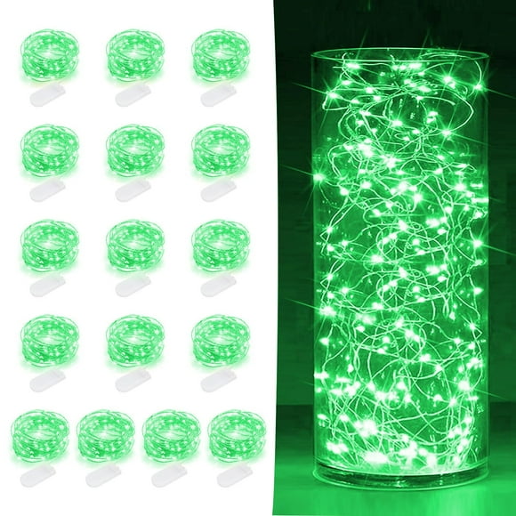 Cadena de luces SOCO, 16 unidades, 3 m, 30 LED, cable de cobre IP65