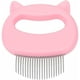 thumbnail image 1 of Peine de concha para perro y gato, cepillo de limpieza para depilación y depilación para perros y gatos pequeños y medianos(rosa), 1 of 4