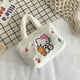 thumbnail image 3 of Mochila De felpa Kawaii Sanrio Kuromi, bolsa de peluche de dibujos animados, Cinnamoroll, Pochacco, regalos para niñas, 3 of 3