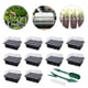 thumbnail image 4 of 10 juegos de bandeja de inicio de semillas, bandeja de semillas de 120 agujeros, de germinación de plantas, semillas de jardín Negro Zulema bandeja de plántulas con domo de humedad, 4 of 7