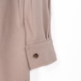 thumbnail image 3 of Cardigan Cuello Redondo LOVE MY FIT Plus Size Beige XL, 3 of 10