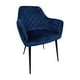 thumbnail image 2 of SET DE 2 SILLAS VELVET MODERNAS PARA COMEDOR MARCA GRAVITA, 2 of 7