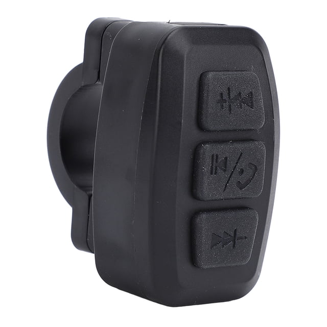 Controlador de Teléfono BT, Control Remoto de Ciclismo Impermeable IPX6 para O, Recargable, Inalámbrico, multifuncional Con Soporte, Para Control de Música del Volante de La