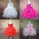 thumbnail image 1 of 0 6 12 18 24 meses Vestido para recién nacidos Perlas Malla Moda Fiesta Princesa Vestido para bebé Regalo de cumpleaños de Navidad Ropa nueva para niños, 1 of 5