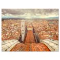 thumbnail image 2 of Florence View from Duomo Cathedral - Cityscape Canvas Print, 2 of 3