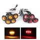 thumbnail image 1 of Luz De Posición LED Para Coche, Lente De PC De Color ámbar De 6000K Con Tubo Termorretráctil Para Camioneta, Camioneta Y Camioneta, 1 of 7