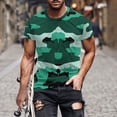thumbnail image 5 of Camisetas de Manga Larga para Hombres Imprimir Casual Cuello Redondo Camiseta de Manga Corta, Camisetas de Manga Larga para Hombres Algodón, 5 of 5