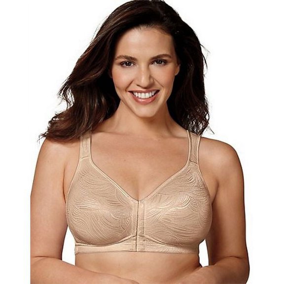 Playtex-18 Hour Posture Bra-Wirefree-Nude-44B