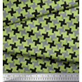 thumbnail image 2 of Soimoi Velvet Fabric Abstract Geometric Fabric Prints by Yard 58 Inch Wide, 2 of 3