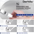 thumbnail image 6 of Tankless Elongated Electric Smart Toilet Bidet Seat for in White with Front/rear Wash, Remote Control and Auto Flush, 6 of 13