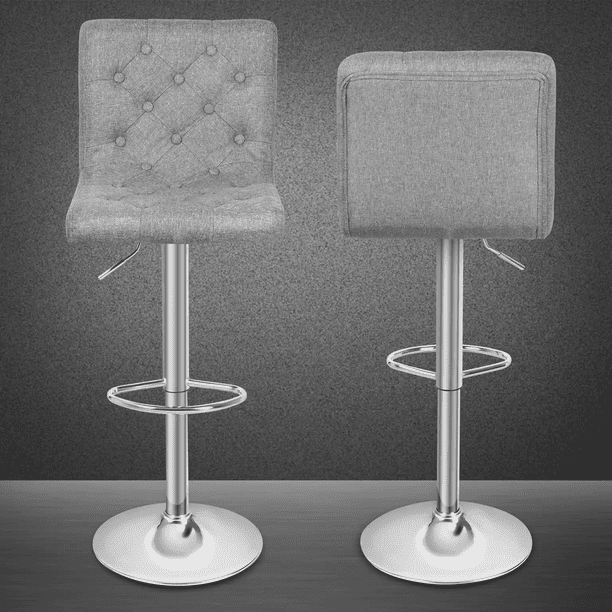 Magshion Bar Stools Set of 2 Adjustable Counter Height Bar Stools with