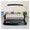 thumbnail image 2 of Comb Binding Machine Manual Rubber Ring Clip 24 Hole Binding Machine A4 Paper Document Punching Machine, 2 of 5