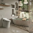 thumbnail image 3 of SmartBidet Electric Bidet Seat with Remote Control for Round Toilets, White, 3 of 14