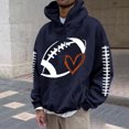 thumbnail image 1 of Sudadera con capucha para hombre, sudadera con capucha de moda, jersey estampado, manga larga, bolsillos, sudadera con capucha, blusa de poliéster para hombre, 1 of 6