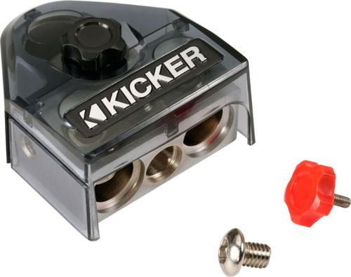 KICKER - Pos/Neg Battery Terminal - Gray/Silver