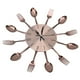 thumbnail image 5 of Reloj De Pared De Cocina, Reloj De Pared Multiusos Con Tenedor Y Cuchillo, Acero Inoxidable Extraíble 3D Para Decoración De Cocina, Decoración De Restaurante, Decoración Del, 5 of 7