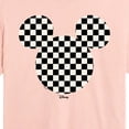 thumbnail image 2 of Disney - Checkerboard Mickey Ears Cropped Graphic T-Shirt, 2 of 4