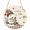 brown, variant on Coffee Gnomes Round Front Door Welcome Sign, 5.9 Inch Wall Hanging Decor for Indoor Outdoor, Farmhouse Brown Bean Plaid Black Grey Home Porch Hanger Decorations for Holiday Gift