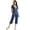 Navy, variant on Ekouaer Womens Pajama Sets Pajamas Sets Sleepwear Shorts Lounge Set summer pajamas for women