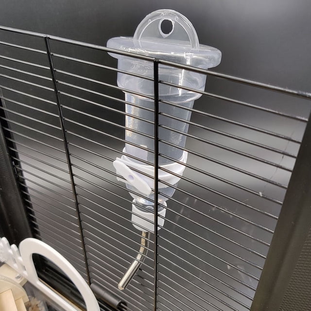HOOWIFFY 1Jgo Accesorio Para Jaula Con Bebedero De Para Conejos Y Pequeños