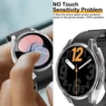thumbnail image 4 of CIRUTVAL 3Pack Glass+Case for Samsung Galaxy Watch 5 Pro 45mm with Tempered Glass Screen Protector Hard PC Bumper Cover All-Around Protective Cover For Galaxy watch 5 40mm 44mm  Accessories, 4 of 7