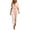 Pink, variant on Sunnin Womens Jumpsuit Belted Waist Pockets Short Sleeve Collared Slim Long Pants XS-L