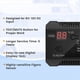 thumbnail image 2 of 4X Detector de Propano 12V LPG Sensor de Gas Natural Alarma de Fuga 85DB Sirena para AutomóVil RV Hogar Medidor de Prueba de Propano Digital (Negro), 2 of 5