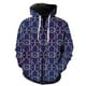 thumbnail image 1 of Sudadera con capucha y cremallera para hombre, con estampado geométrico abstracto, divertida y moderna, de manga larga, de gran tamaño, con estampado 3D de Harajuku, 1 of 6